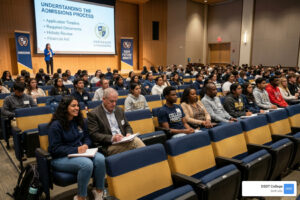 Admissions and audience: