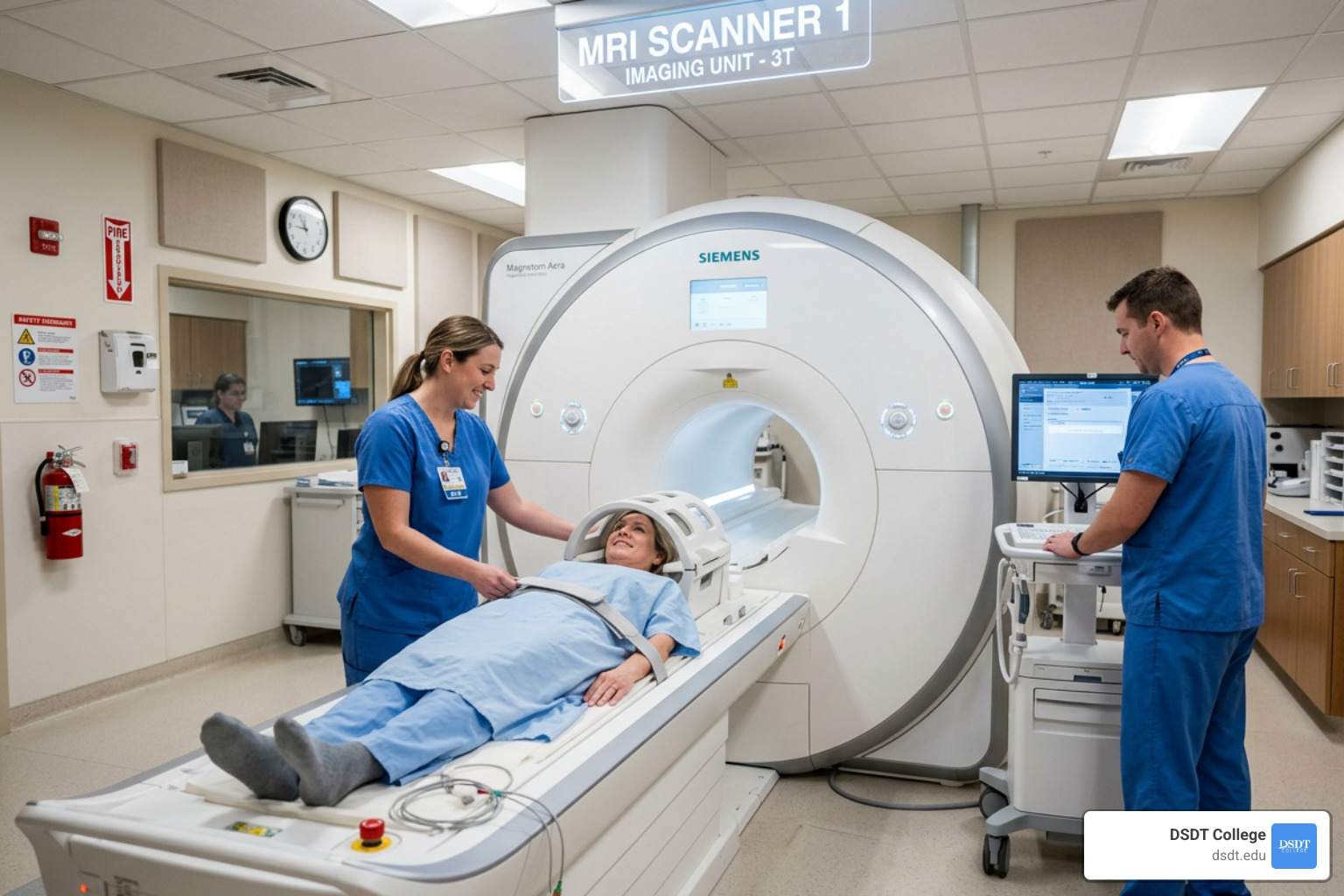 MRI associate degrees modern scanner clinical setting healthcare - MRI Associate Degrees