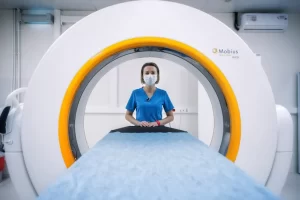 MRI technologist preparing a patient for a scan - How to Become an MRI Technologist: Education, Certification, and Career